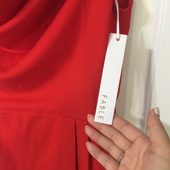 NWT Fable Red Mini Dress - Picture 2 of 6